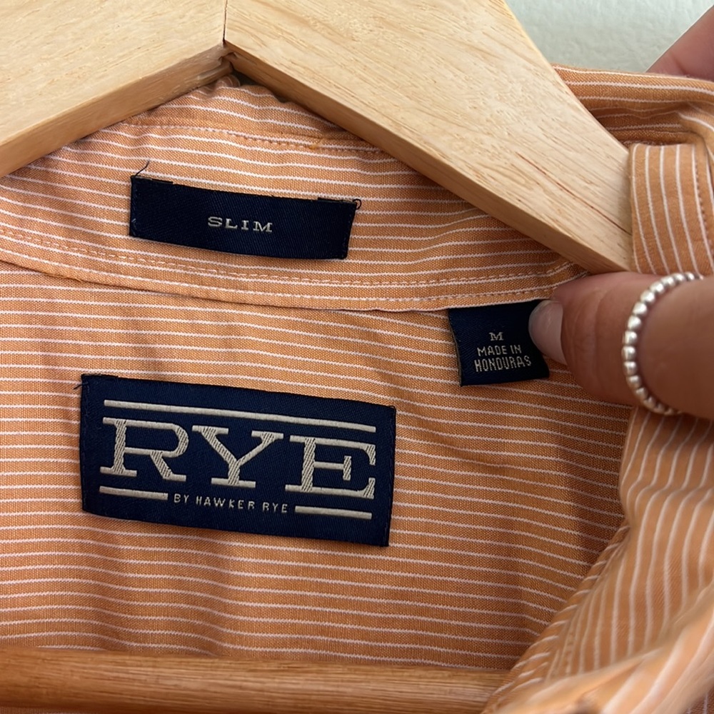 Mens Rye Button Down - Picture 2 of 3
